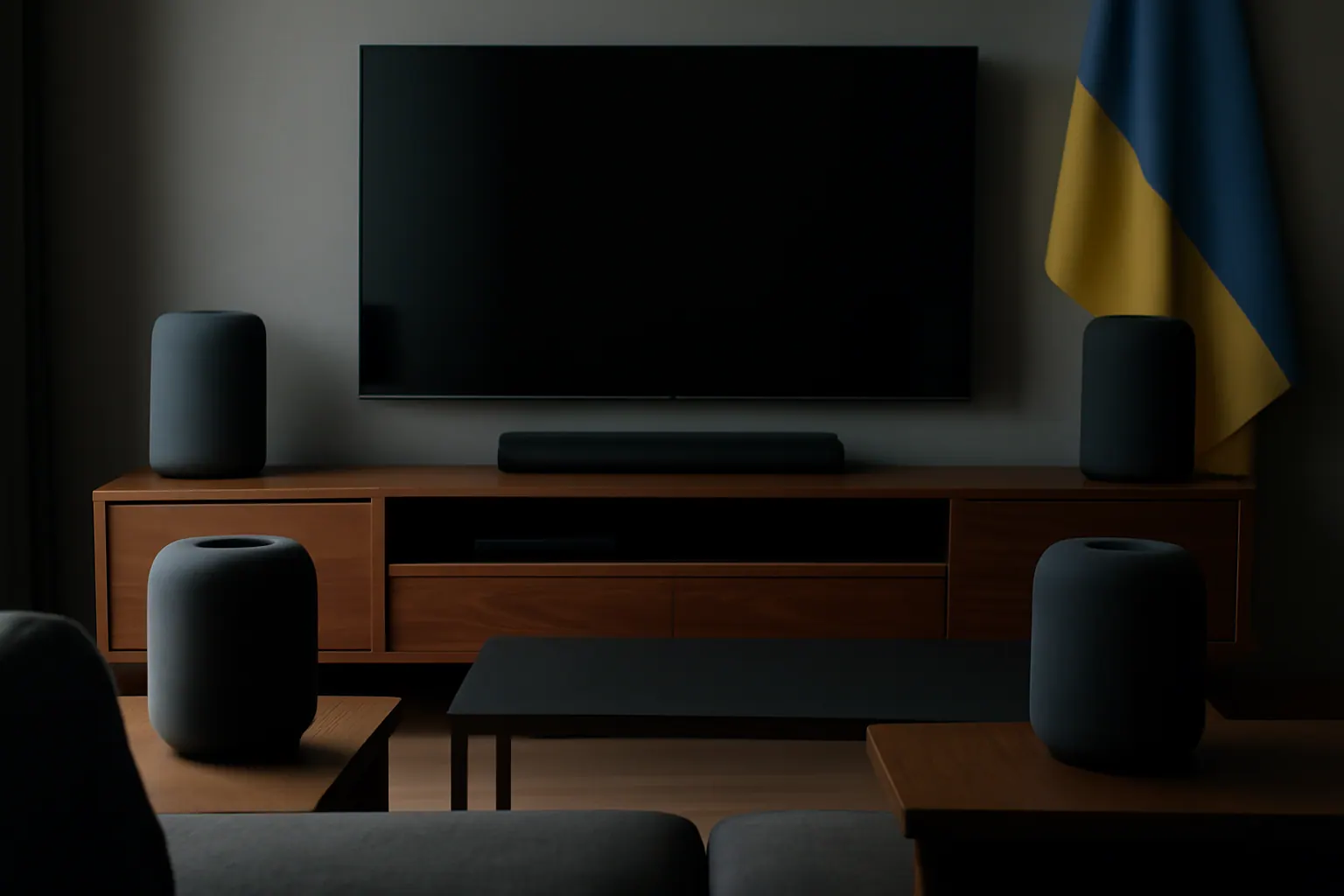 Apple тестує систему об’ємного звуку з чотирьох HomePod, свідчить код аудіосистеми
