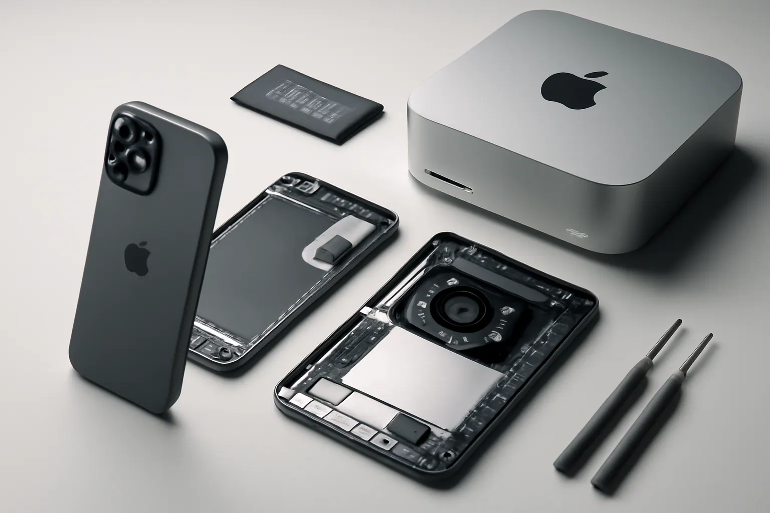 Apple почала продавати деталі для самостійного ремонту iPhone 18 Pro та нових Mac mini і Mac Studio